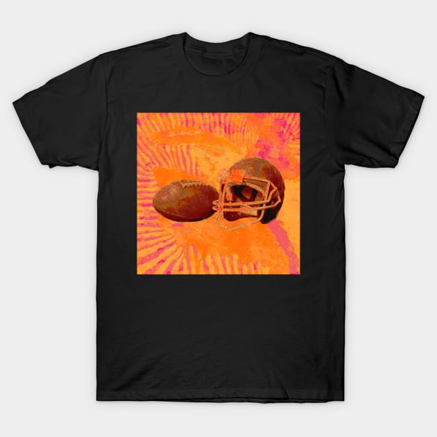 Orange Team Spirit T-Shirt by DonWillisJrArt